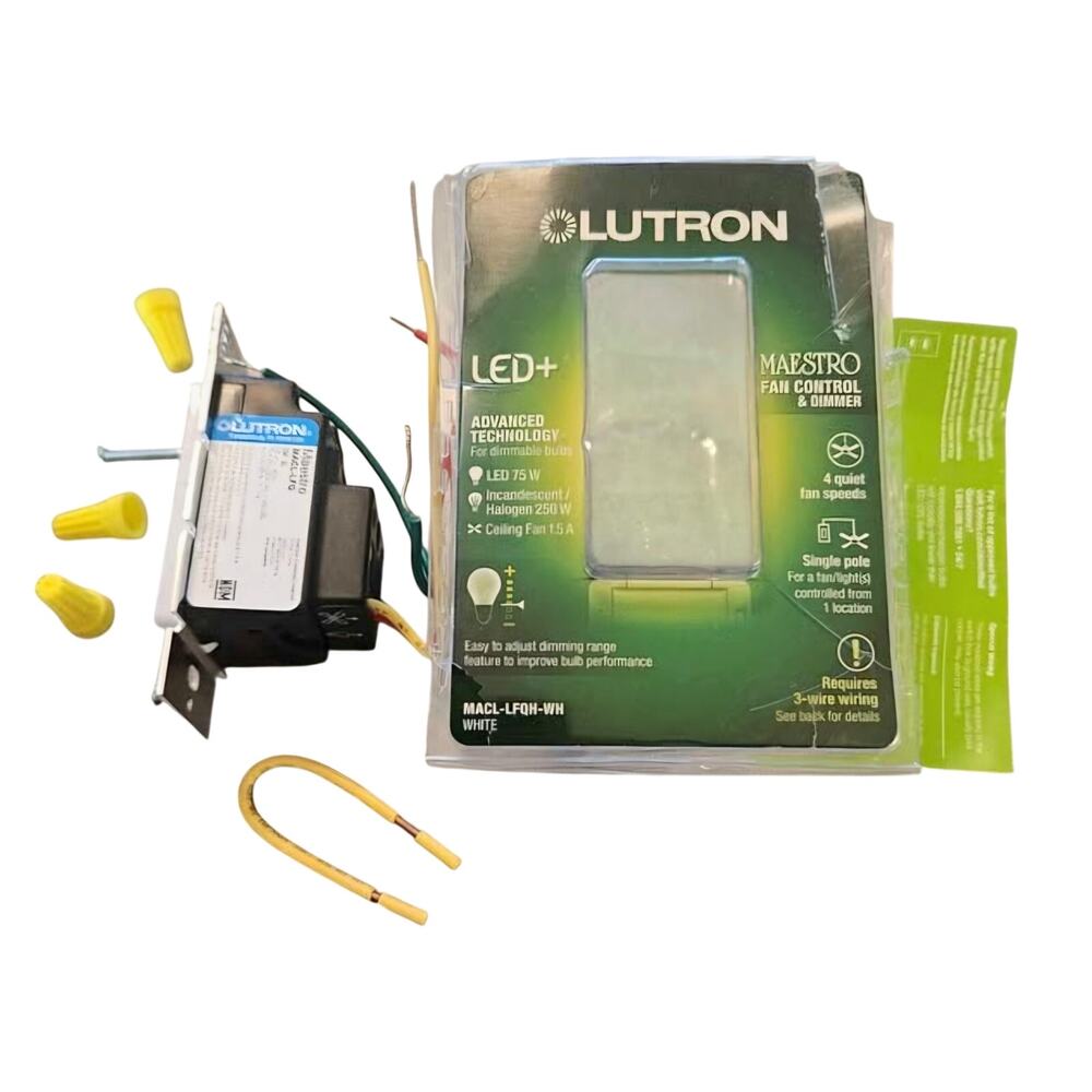 Lutron Maestro Fan Control/Dimmer Switch
